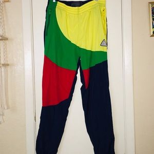 Black pyramid windbreaker sweats extra large